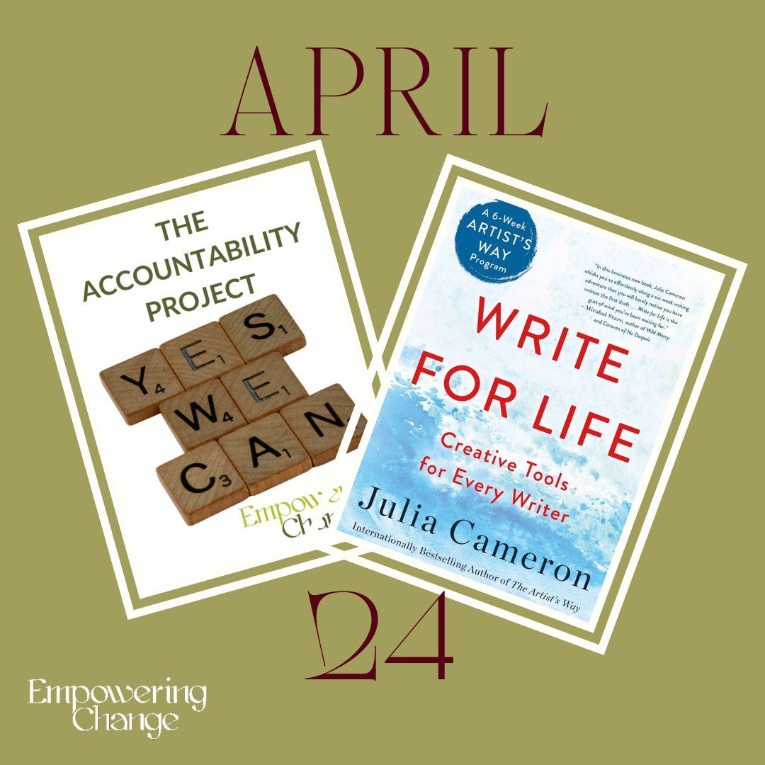 empoweringchnge's tweet image. Whether you're diving into our 6-week programs or looking to explore our 12-week groups like The Artist's Way and It's Never Too Late to Begin Again, there's something for everyone. 

Learn more &amp;gt; buff.ly/3TAznUe

#WriteForLife #empoweringchange #TheArtistsWay