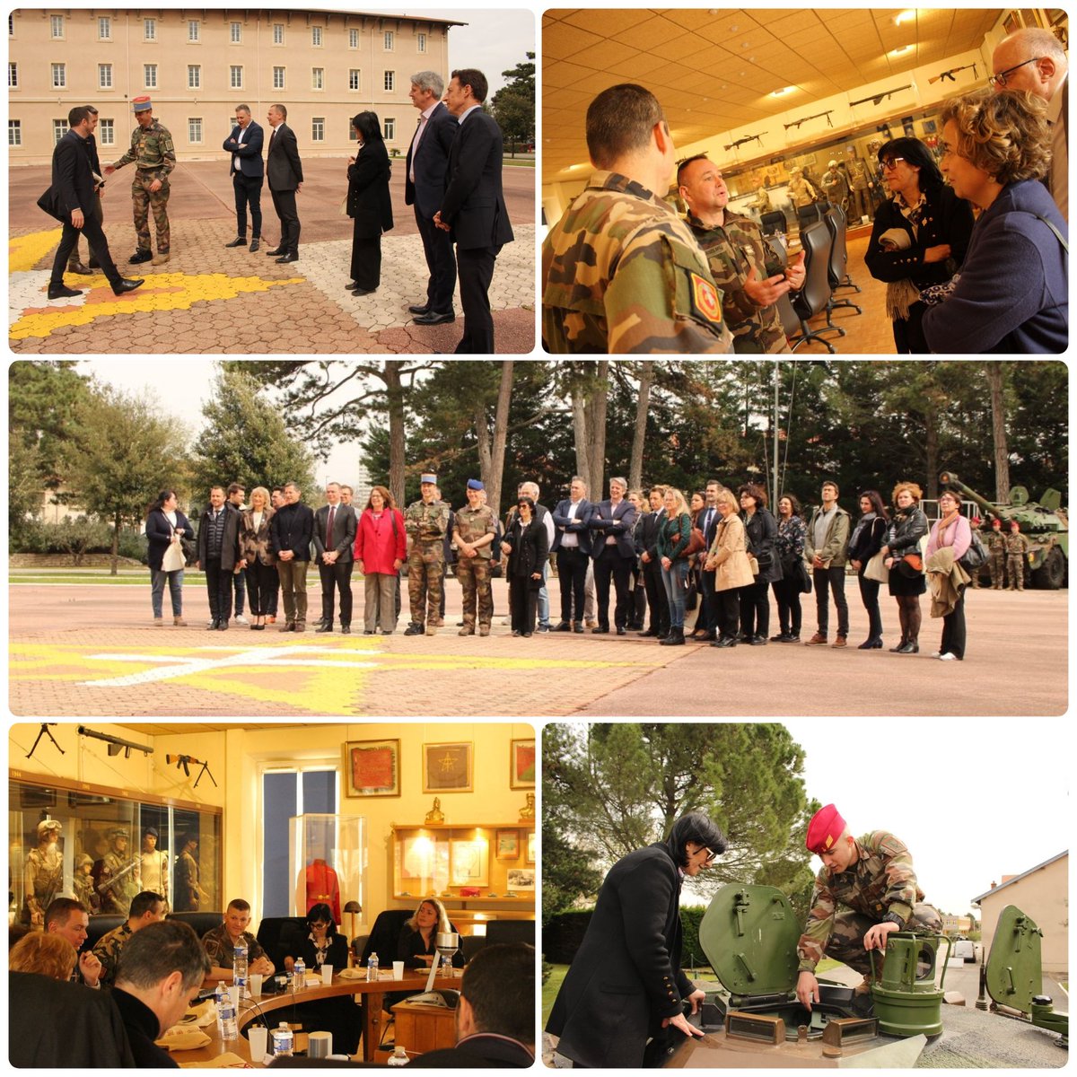 LisettePollet's tweet image. 🚨 J&apos;ai eu la chance de visiter le 1er régiment de #spahis avec le colonel Maurin, chef de corps du 1er régiment de spahis et le colonel Tourneret, chef de corps du GAMSTAT. 

Cette visite était l&apos;occasion de connaître davantage les régiments, leurs missions, leurs moyens, les…