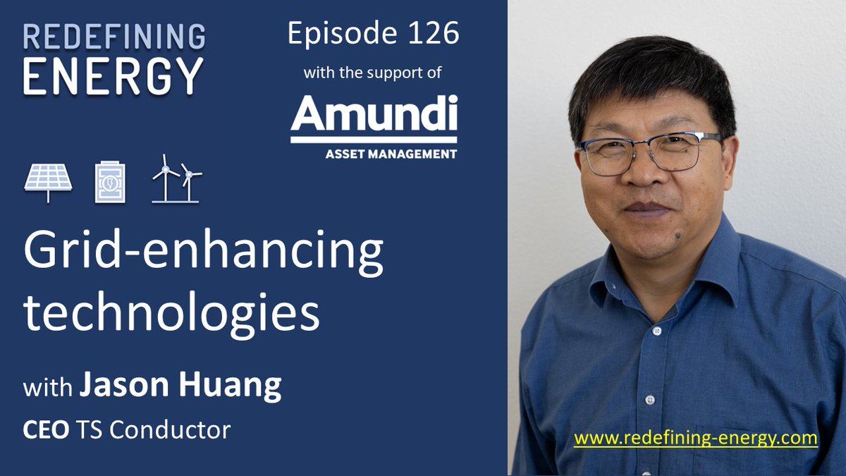 🎙️Ep126: Grid-Enhancing Technologies #applepodcast podcasts.apple.com/gb/podcast/red… #spotify open.spotify.com/show/4FDIRo16s… @MegaWattXinfo and @gerardreid14 discuss with @JasonTSConduct1 how technology will enhance existing #grid infrastructures An episode powered by @Amundi_FR @Amundi_ENG