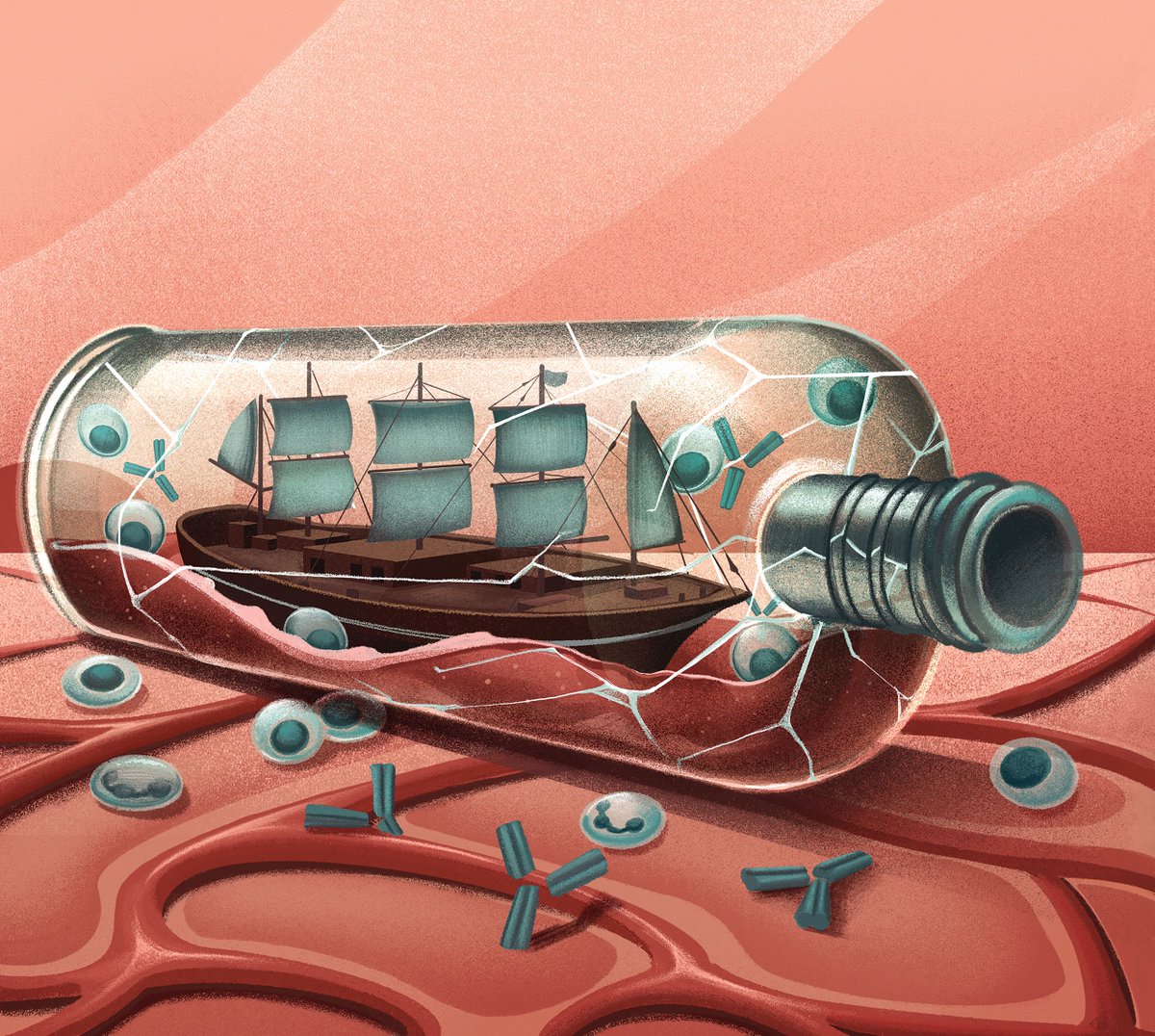 We are delighted to present a NEW SERIES of Reviews on #vasculitis thelancet.com/series/vasculi… Free to read with reg on lancet.com until May 1st Artwork by Chiara Vercesi #VasculitisBCN2024