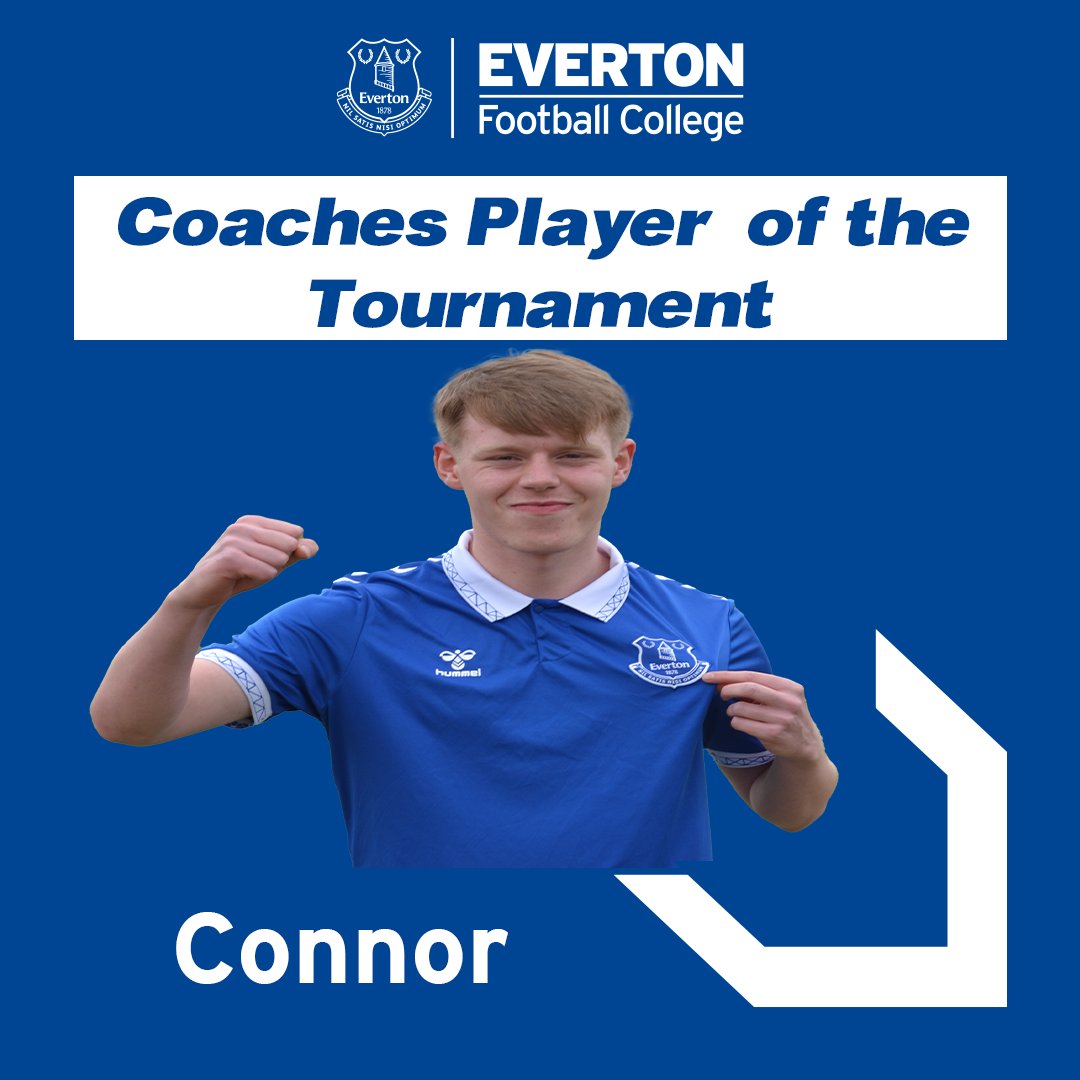 🔵| Congratulations to our Under 17's Coaches' Player of the Tournament Connor #EFC #NSNO #DallasCup