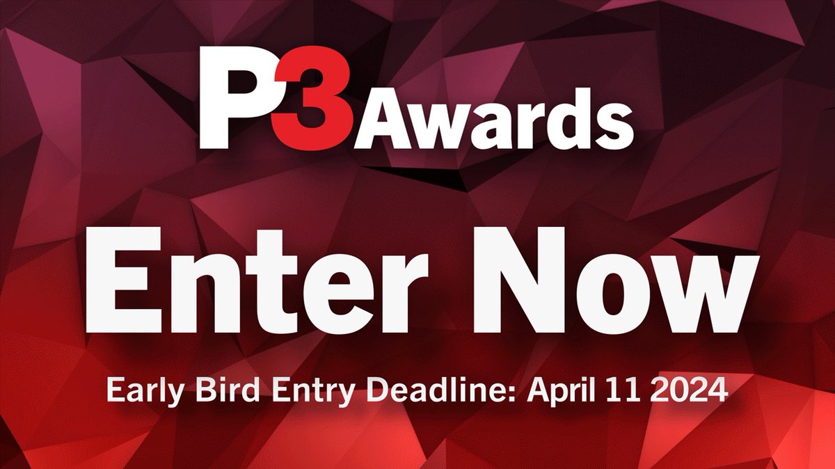 April is here, and with it comes the early bird deadline for the P3 Awards 2024

Submit your entry today ➡ bit.ly/P3Entry

#PublicPrivatePartnerships #Infrastructure #PPP #P3Projects #P3Investments