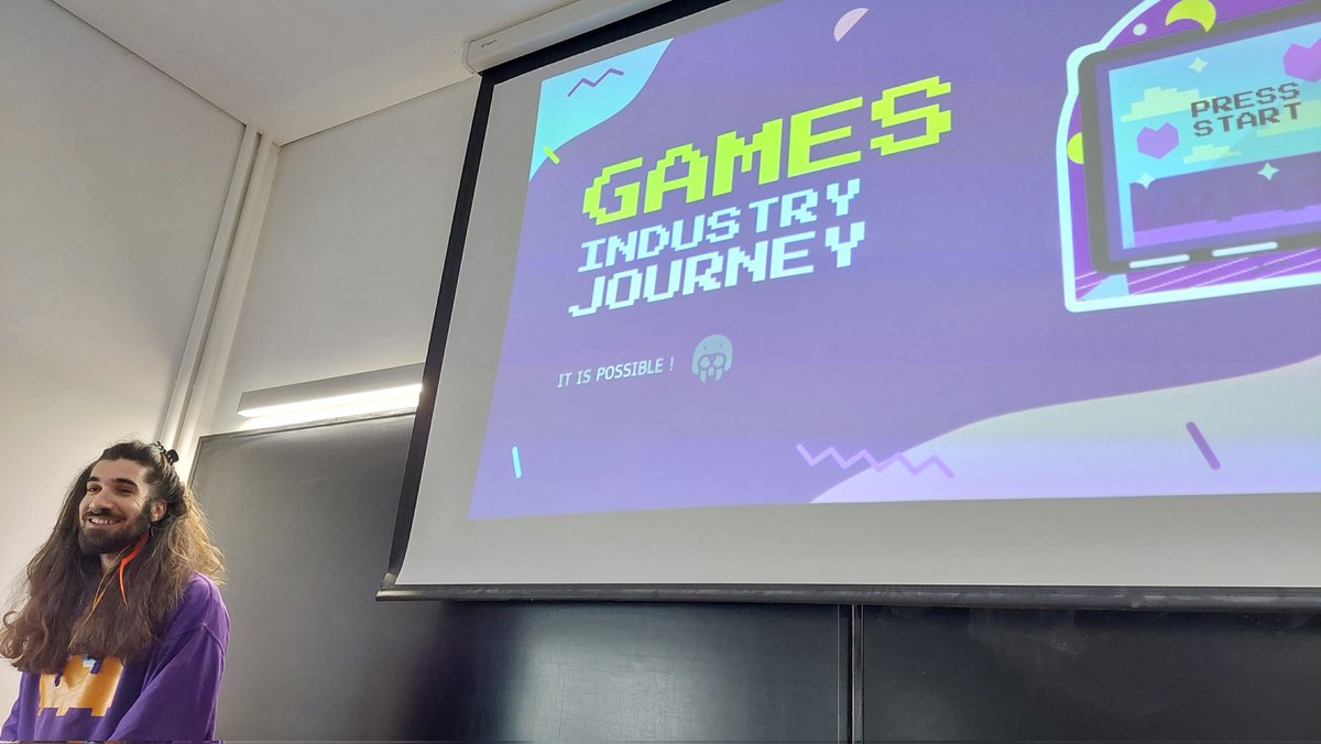 contextlab's tweet image. Durval Pires, giving back! 
Professional lecture @UnivdeCoimbra game design course.