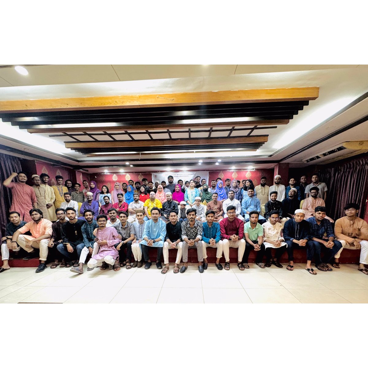 RoySampad1's tweet photo. "IFTAR MAHFIL"
#Department of Civil Engineering🖤🥀 https://t.co/zjiJ6WIc0s