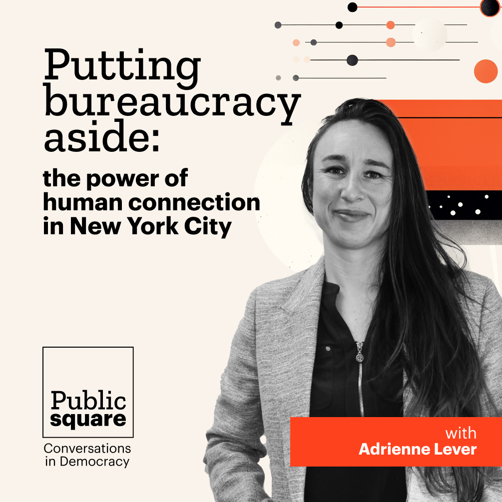 Bureaucracy can often stand in the way of meaningful connections between communities and the institutions that serve them. But what if there was a way to bridge that gap 🤝? Our podcast with NYC, US 🍏 is live now: Apple: podcasts.apple.com/il/podcast/hum… #NYC #Participation #Podcast