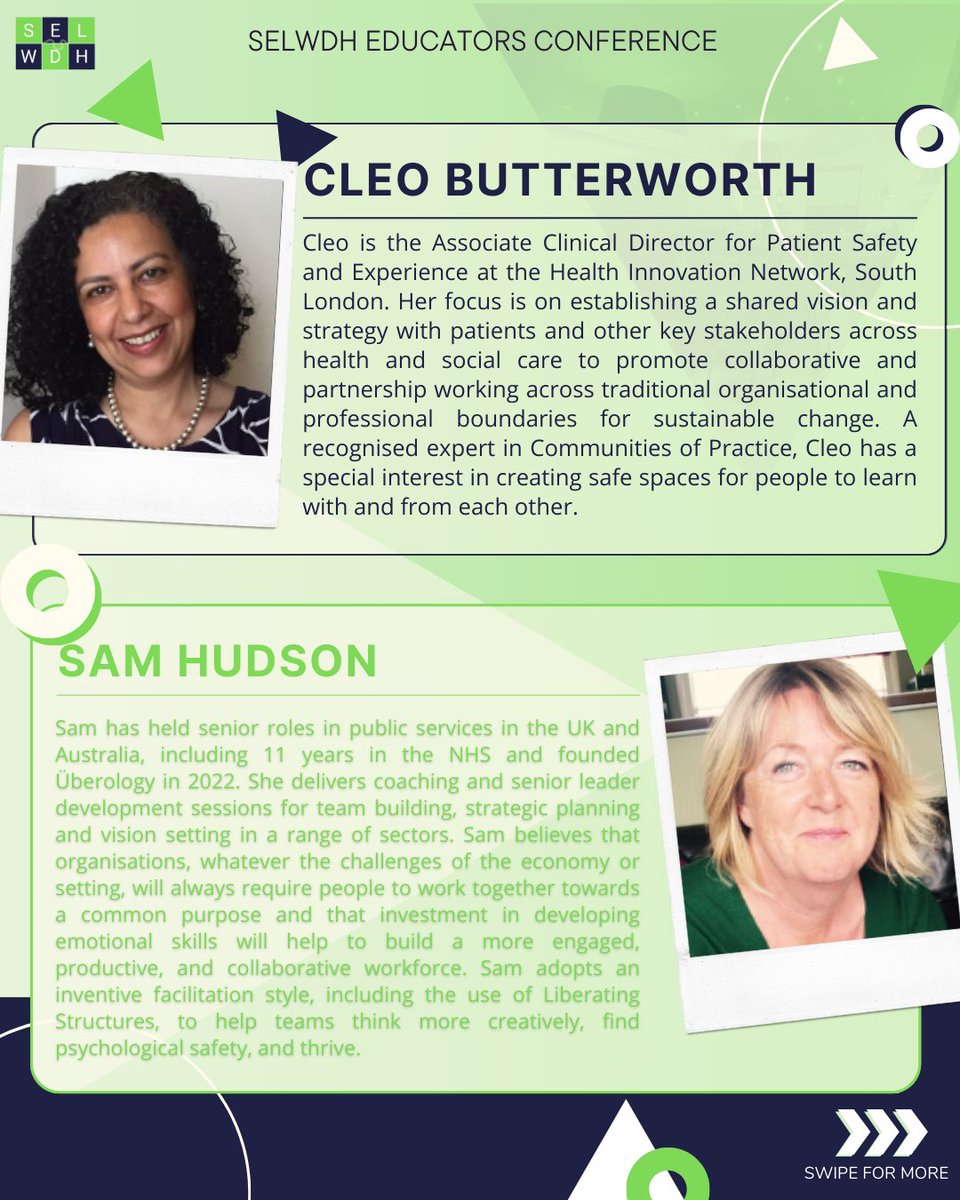 SELWDH's tweet photo. Meet part 1 of our speaker lineup for this years Educators Conference. Sharing insights to enhance primary care education. Stay tuned for more speaker announcements! #EducatorsConference #SpeakerIntroduction #SELWDH https://t.co/NB6ACL1u2u