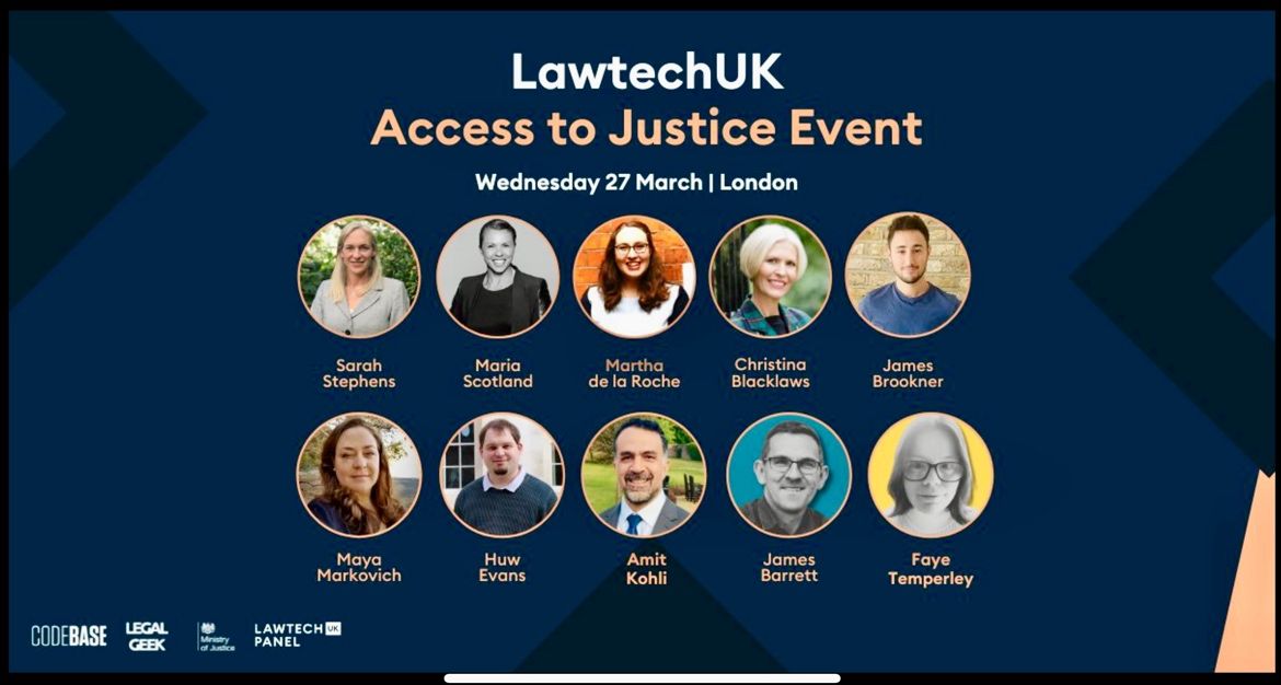 Wow! I’m feeling completely elated, having just chaired a packed <a href="/lawtech_uk/">LawtechUK</a>  conference on my passion subject <a href="/accesstojustice/">accesstojustice</a> and@lawtech &amp; how we can convene the community to design, develop &amp; implement tech which will transform @accesstolegal for millions of underserved