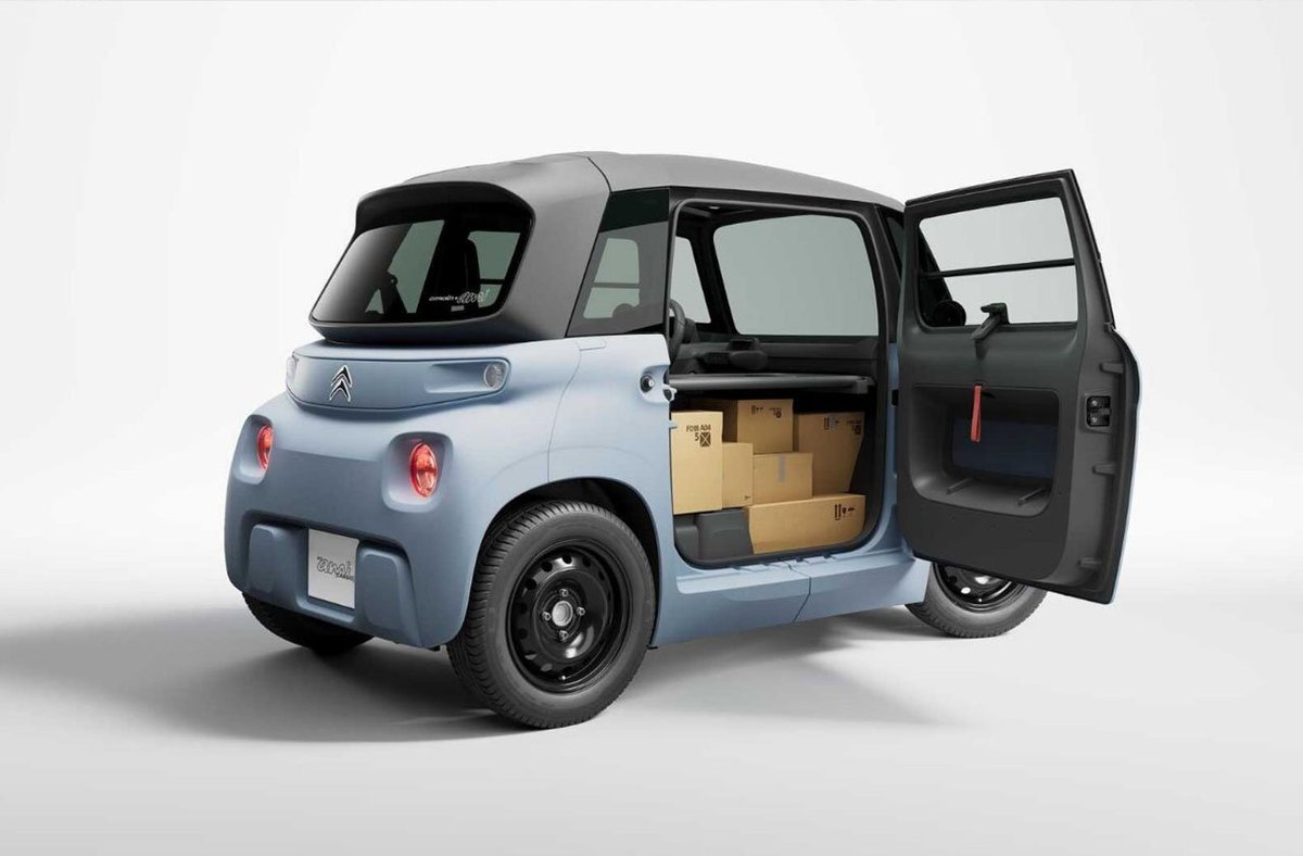 Citroen introduced a single-seat cargo electric car with an 8 hp engine.

smbx.me/QqUE2

#car #autonews #automotivenews #carnews #carupdates #newcars #carlaunches #autoindustry #carindustry #carmakers #electricvehicles #hybridvehicles #conceptcars #auto #carnews4u