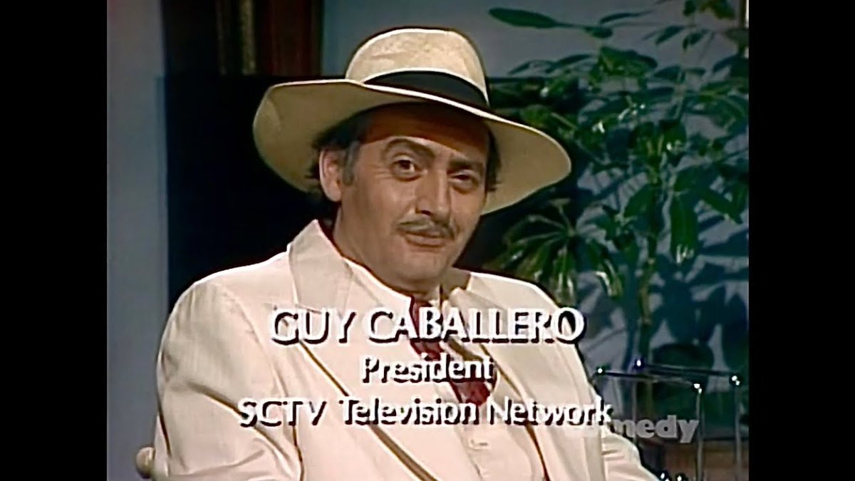 RIP the great Joe Flaherty. He was brilliant as the Dad on 'Freaks And Geeks' but the center of SCTV as Guy Caballero, Sammy Maudlin, 'Count Floyd' Robertson, and so many others (all hail Duard 'I will drive you home' Weese), not to mention his dead-on impersonations. A sad day.