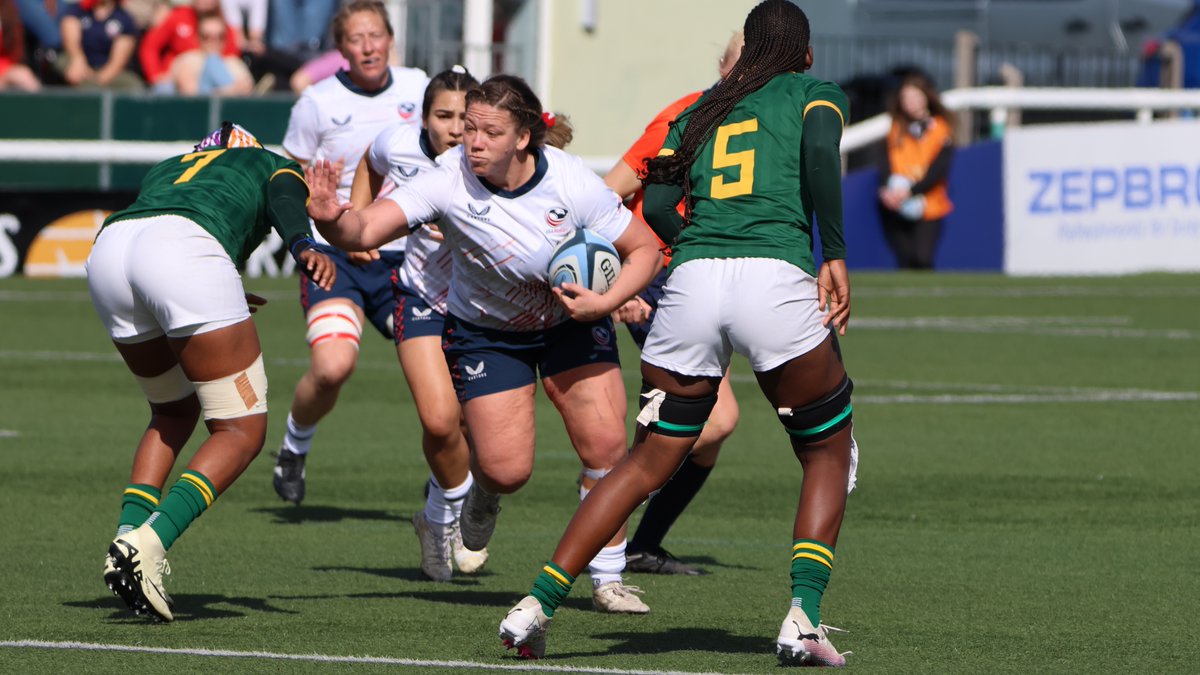 🇺🇸Our Exeter Chiefs playing their part in the USA Eagles first Test win of 2⃣0⃣2⃣4⃣ Great to see Gabby, Rachel, Olivia & Hope in action against South Africa! 👊 🗞️ Read the match report: bit.ly/3U0F5zb #JointheJourney | @USAWomenEagles