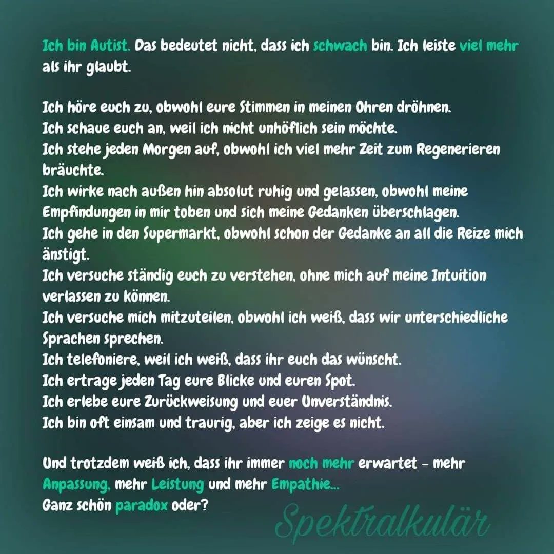 #weltautismustag
#autismusspektrum 
#autismusverstehen 
#Autism 
#autismunderstanding
#everyoneisawesome 
#inkluencer 
#destroyingstereotypes