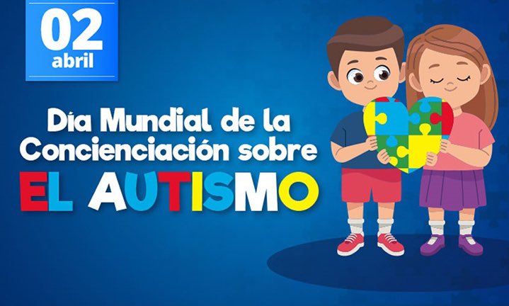 Hoy recordamos a unas personas especiales que ven y se relacionan con el mundo de forma diferente. ￼#AutismAcceptance #DiaMundialDelAutismo