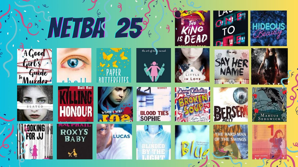 NEBookAwards's tweet photo. We've had some incredible books and authors chosen over the years. Who is going to be our 25th #NETBA winner? https://t.co/wAn6VceUHr