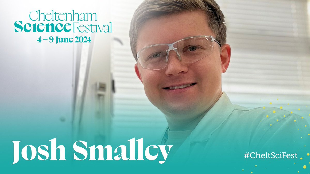 Really excited to announce I will be at the Cheltenham Science Festival this year on Saturday 8th June as the on stage chemist cook in ‘Culinary Reactions’ - event code L004. For more details see @cheltfestivals #CheltSciFest 👨‍🔬👨‍🍳🧪🧬 ⚛️