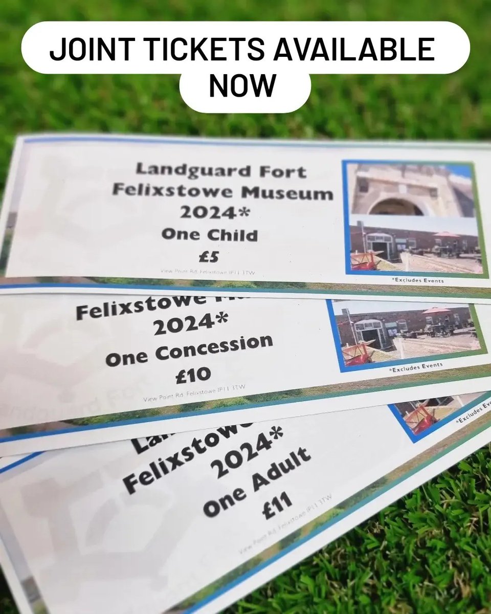 Did you know this season you can now buy joint tickets for @FelixstoweMus and @LandguardF ? Worth exploring @Suffolk_Sound @FreshGoldRadio @Felixstowe_news @FelixstoweTC @FLXChamber @felixstowemag