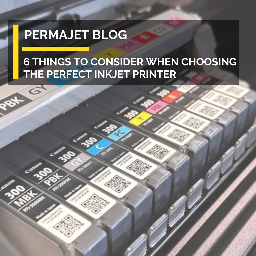 Considering a new inkjet printer? 🖨️ Before you decide, check out our latest blog: '6 Things to Consider when Choosing an Inkjet Printer'! 🤔 Our guide covers ink cartridges, connectivity, and more to help you make the right choice. Read now! 👇🔗   bit.ly/3U33Rid