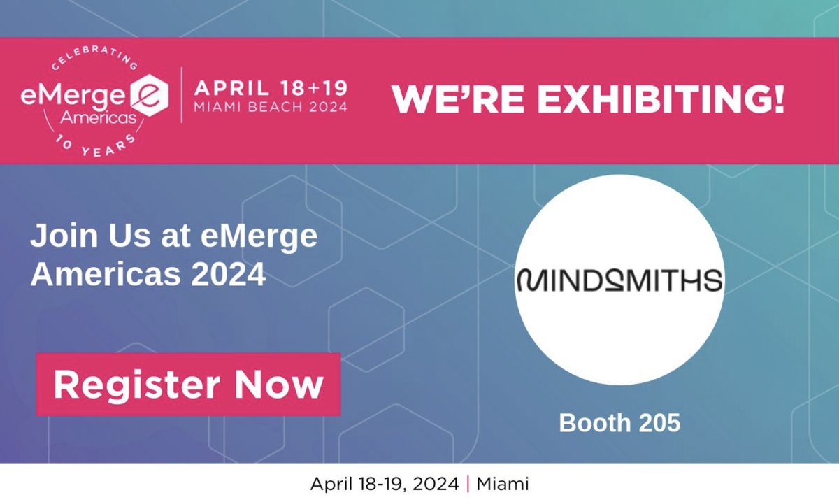 I'm super excited that we'll be showcasing at the eMerge Americas tech event in Miami this April! 🌴🇺🇸

Say 👋🏼👋🏼 if you'll be in the area, we're looking forward to connecting! 💪🏼 #Products #AI #tech #productmanager