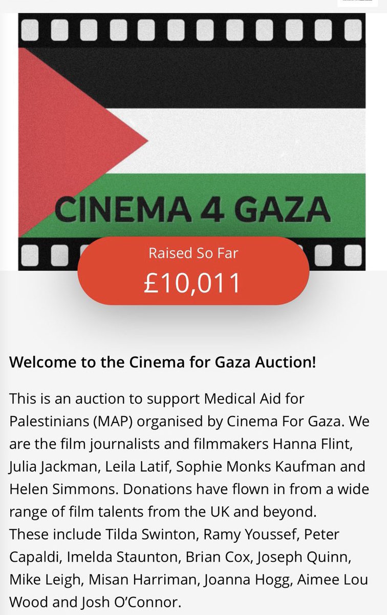 Wow - £10k in 33 minutes!! 😮❤️🇵🇸