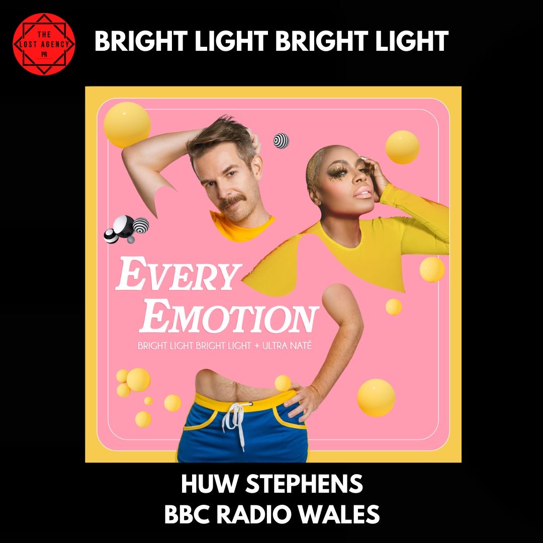 DIOLCH YN FAWR @huwstephens for spinning the NEW @brightlightx2 feat. @ultranatemusic on your @BBCRadioWales show!!! 🏴󠁧󠁢󠁷󠁬󠁳󠁿🏴󠁧󠁢󠁷󠁬󠁳󠁿🏴󠁧󠁢󠁷󠁬󠁳󠁿🪩🪩🪩