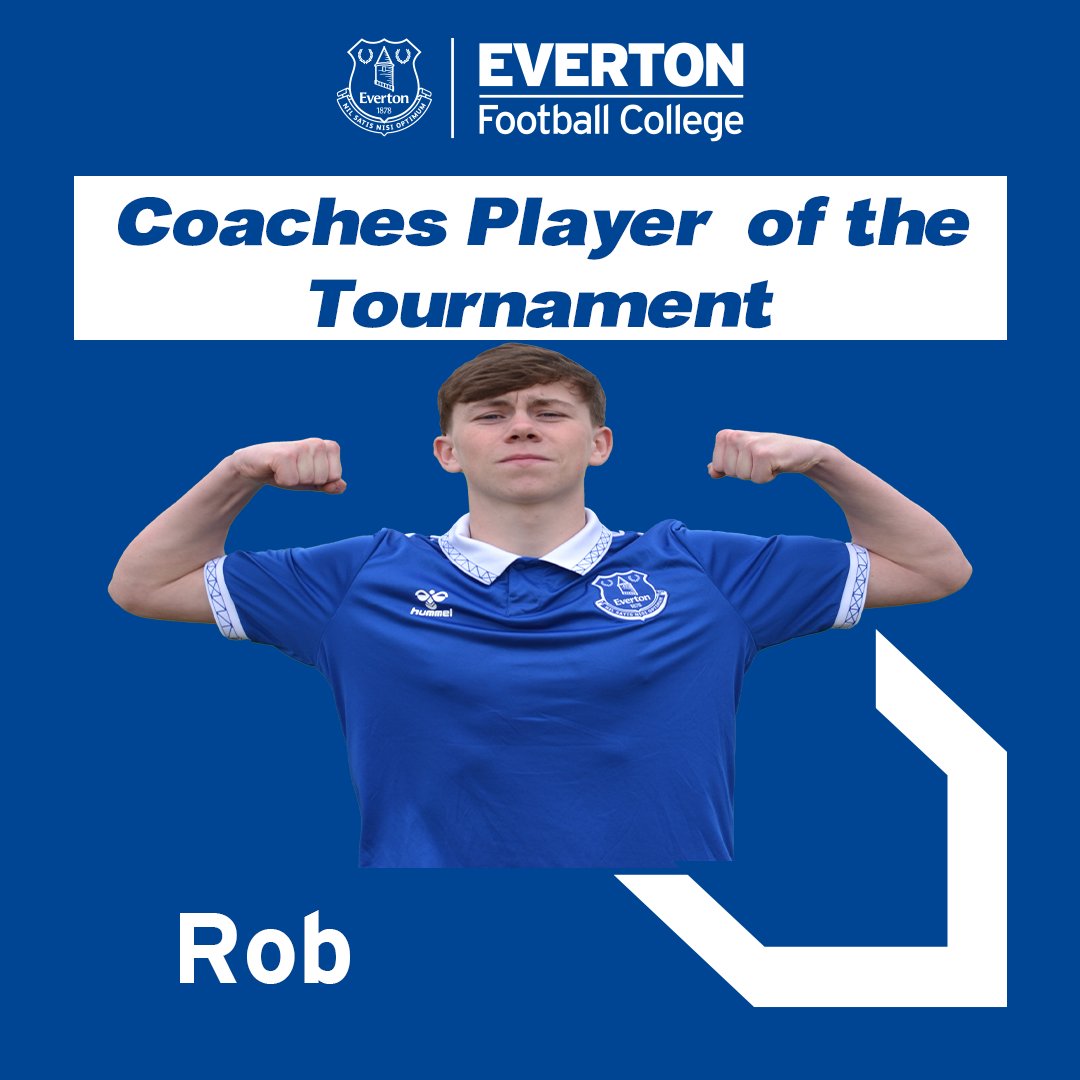 🔵| Congratulations to our Under 18's Coaches' Player of the Tournament Rob #EFC #NSNO #DallasCup