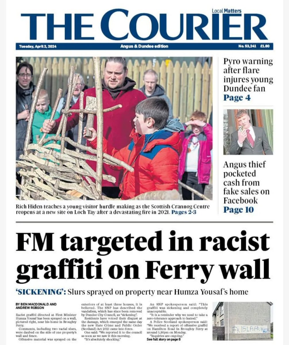 I do my best to shield my children from the racism and Islamaphobia I face on a regular basis. That becomes increasingly difficult when racist grafitti targeting me appears near our family home. A reminder of why we must, collectively, take a zero-tolerance approach to hatred.