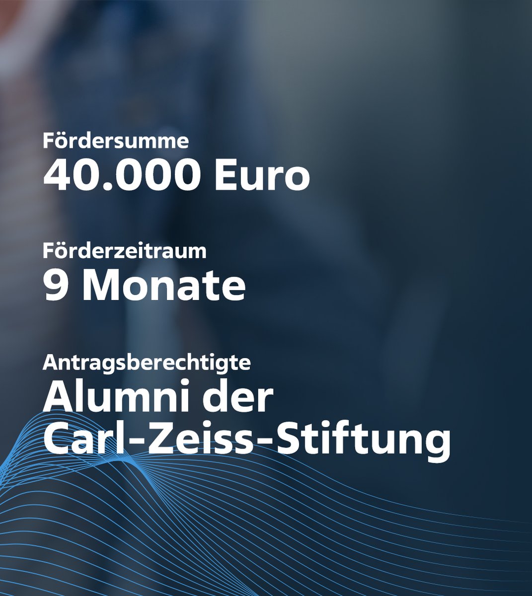 Neues Förderprogramm CZS Plus exklusiv für Alumni 👩‍🔬👨‍🔬 der Carl-Zeiss-Stiftung. Gefördert werden Outreach- und Kommunikationsmaßnahmen sowie Exchange-Aktivitäten. Hier geht es zur Ausschreibung: carl-zeiss-stiftung.de/programm/czs-p…