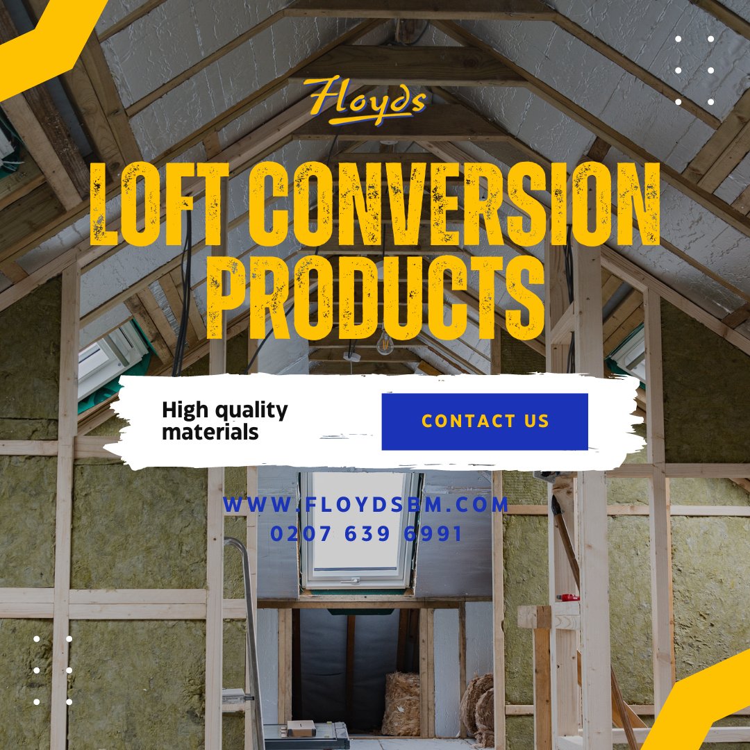 Floyds_Builders's tweet photo. For Loft Conversion Products - choose FLOYDS

https://t.co/b0ORwL0fYc

#loftconversion #loftconversions #buildingproducts #buildingmaterials #floyds https://t.co/lIpiE9CV22