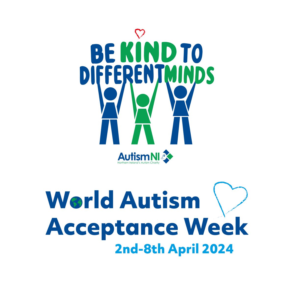 Everyone is accepted in Malone everyday, however this week we would like to highlight the message #BeKindToDifferentMinds and recognise #AutismAcceptanceWeek 💚💙 @AutismNIPAPA