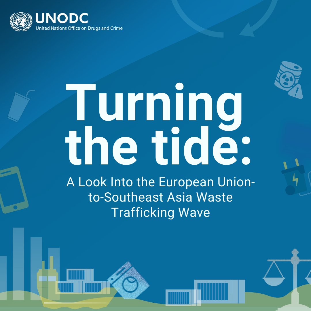 Check out our🆕report shedding light on waste trafficking between the EU and Southeast Asian countries. Learn about emerging patterns and progress in tackling waste trafficking in 🇮🇩 🇲🇾 🇹🇭 🇻🇳 and facilitating legal trade bit.ly/43DamLJ #endENVcrime