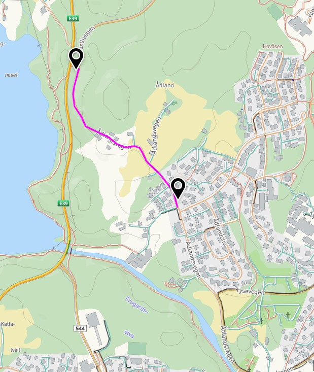 Del av Ådlandsvegen vert stengd for gjennomkøyring frå 9. april:  stord.kommune.no/del-av-aadland…