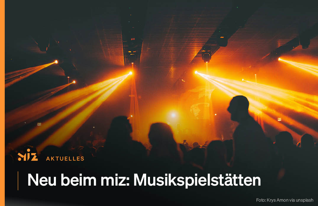 mizMusikinfo's tweet photo. In Kooperation mit der #InitiativeMusik und anderen Partnern erweitert das miz seine Datenbank um #Musikspielstätten. Die Fragebogen wurden verschickt, wir freuen uns auf alle Rückmeldungen! Unser Ziel: Strukturdaten sammeln, um die Bedeutung von Spielstätten hervorzuheben.
@clubcommission