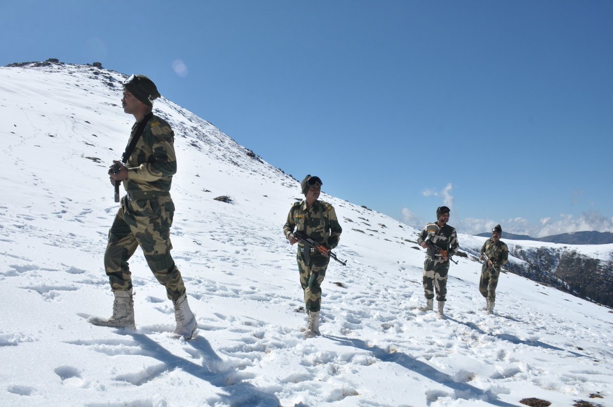 'There is no victory without a struggle.' सीमा सुरक्षा बल - सर्वदा सतर्क l कश्मीर सीमान्त । #BSF #LoC