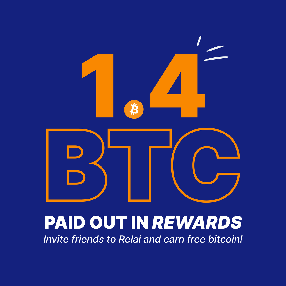 relai_app's tweet photo. 💸 IT'S PAYDAY! 💸

This means we just paid out referral rewards!🚀

A total of 1.4 BTC was paid out to you guys. 

To celebrate, we are giving away 50 CHF in #bitcoin to a random Relai address

 To win:  
🔁Like and repost
🔢Comment your invite code  

 Good luck! 🍀 https://t.co/NVgUPscOQ2
