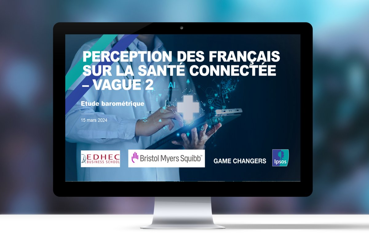 📢Les Français et le numérique santé : @BMSFrance et @EDHEC_BSchool proposent une nouvelle vague du baromètre sur la santé connectée. 👉 A découvrir sur @buzzesante : buzz-esante.fr/sante-connecte… Post réalisé en partenariat @BMSFrance #santeconnectee #hcsmeufr #esante #IAsanté #IA