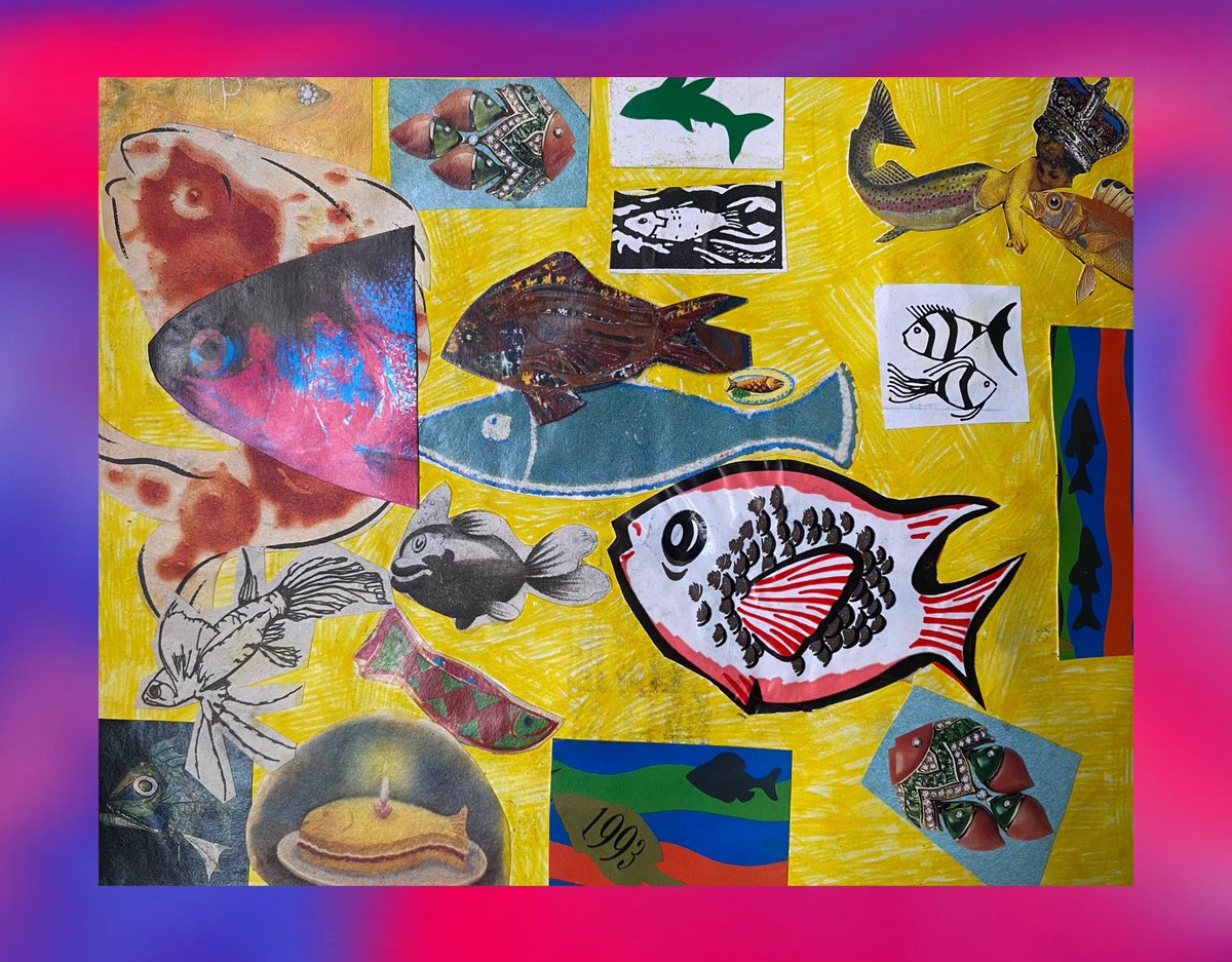 julieewington's tweet photo. Fish Collage #pisces #fishdesigns https://t.co/wmvjjnUxGj