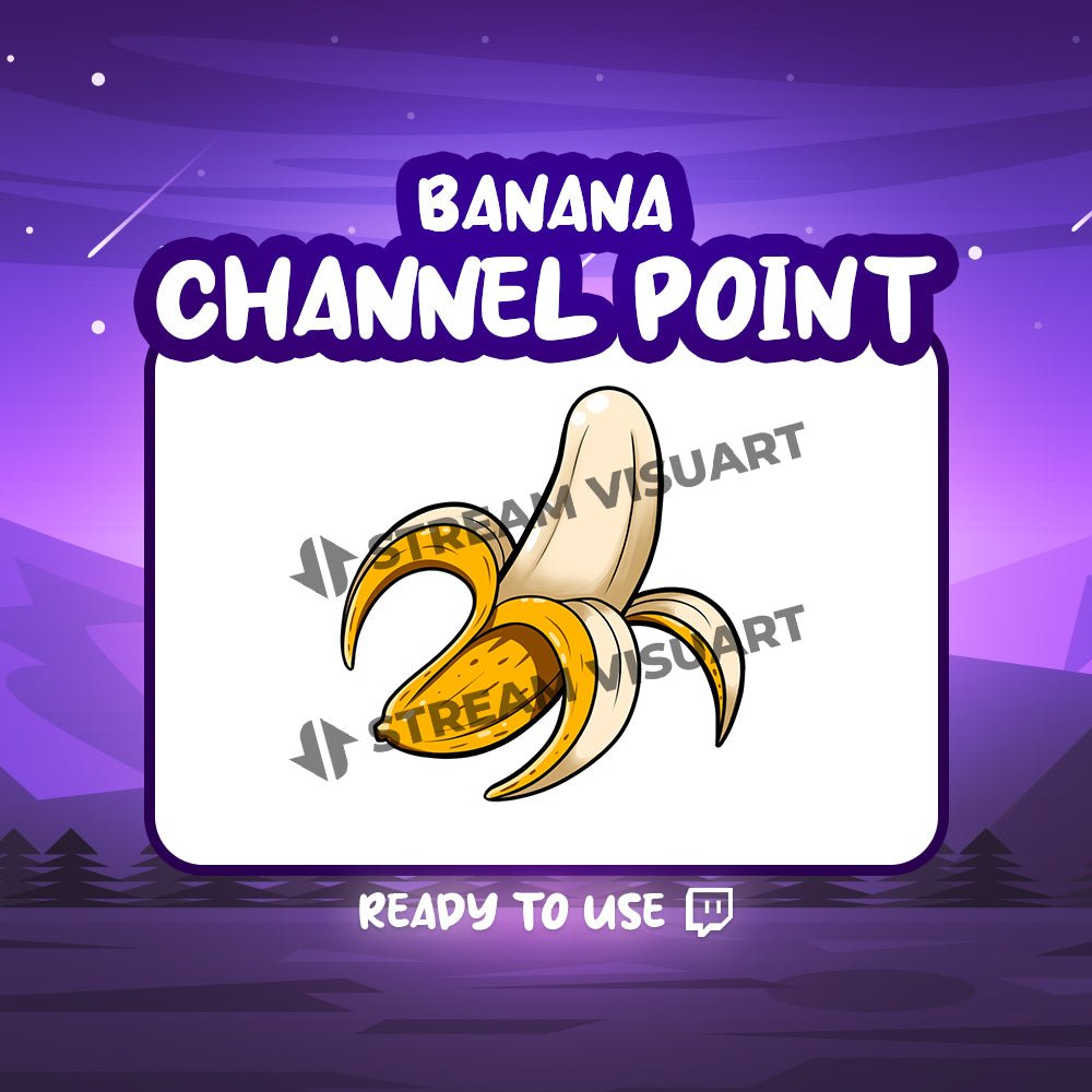 Get your Twitch channel popping with our vibrant Banana Twitch Channel Point 🍌! Add a fun, personalized touch and keep your audience engaged. Only at Streamers Visuals! #TwitchStreamers #BananaPoints

👉 streamersvisuals.com/products/banan…