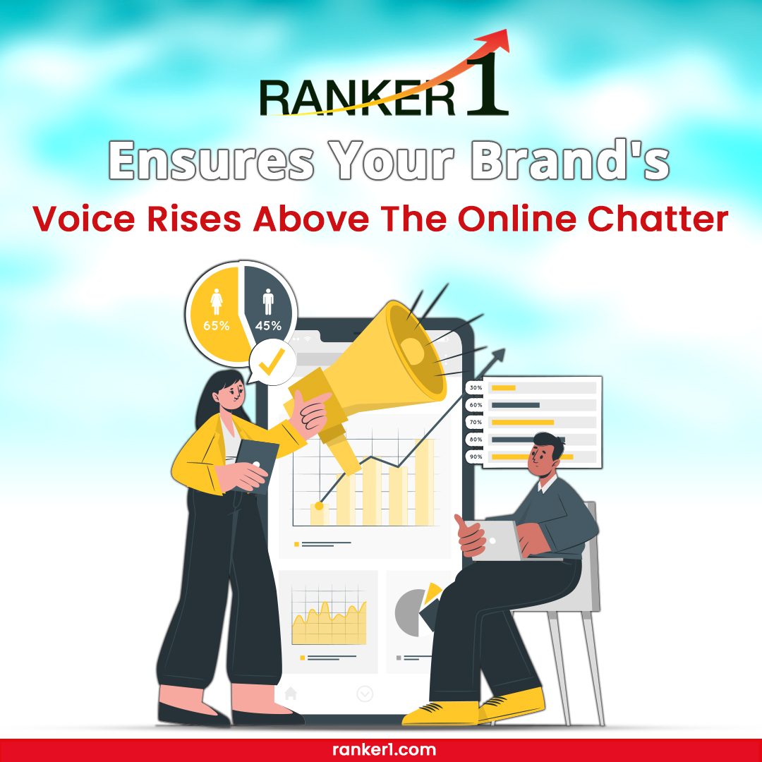 Ranker_One's tweet photo. With Ranker1 Great Team You can Always Rise Above the Online Chatter.

#Ranker1 #DigitalMarketingAgency #DigitalMarketingTips #DigitalMarketing #SearchEngineOptimization #Content #webdeveloper #Marketing #Online #Google #India #Bharat #Creative #Digital #NewIndia #Brand #branding https://t.co/FFse75kx3S