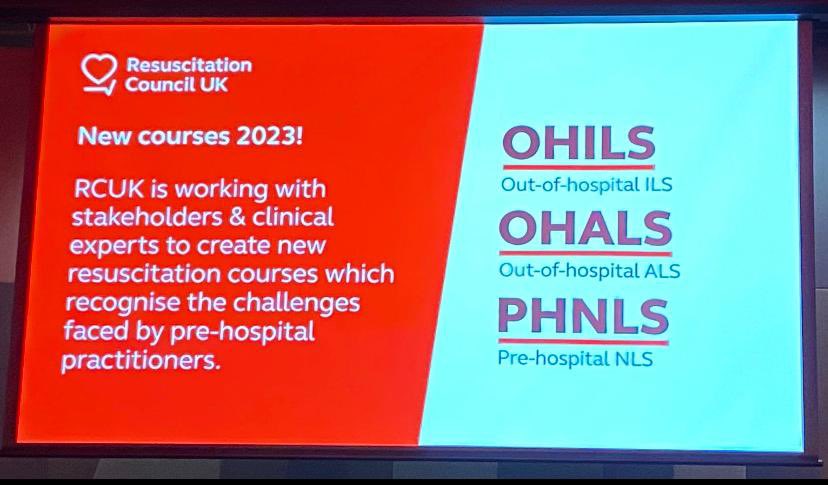 @NJL_Blancq Hold fast - these courses on their way! PHNLS I believe had its first run in the last few months, and OHALS/OHILS are due to start trial runs soon!
