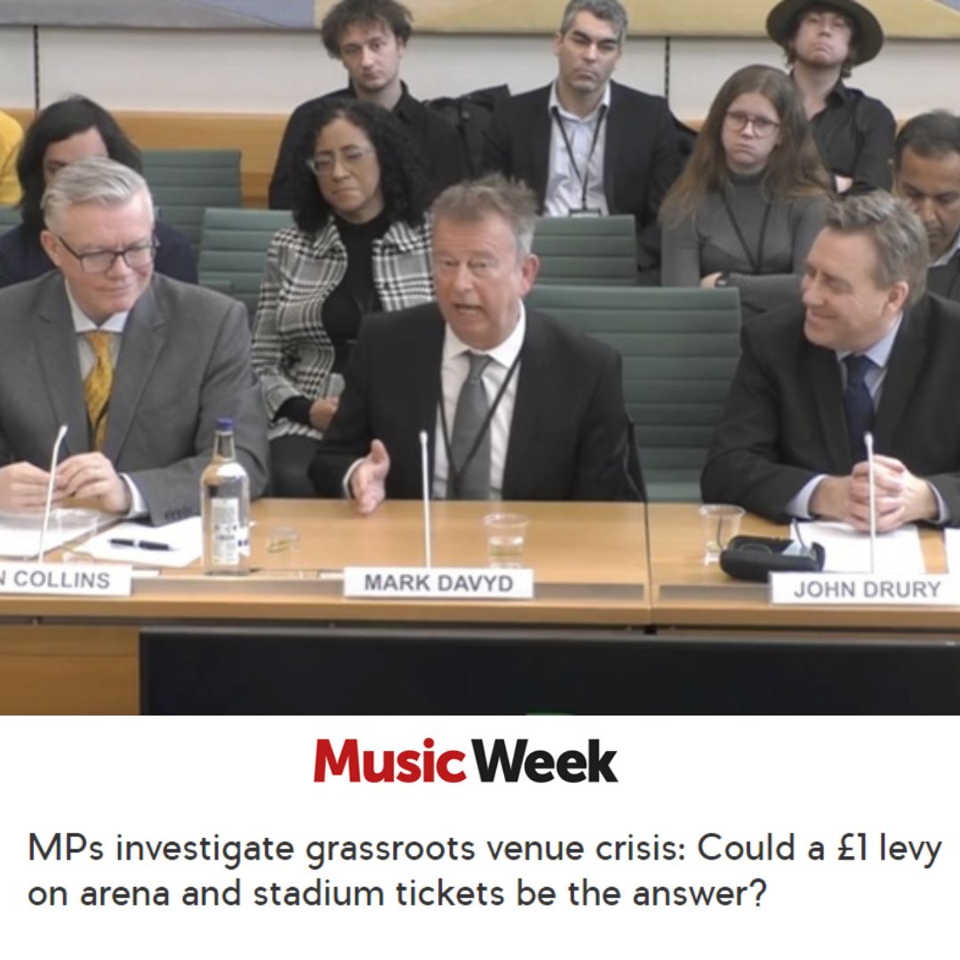 MPs investigate grassroots venue crisis: Could a £1 levy on arena and stadium tickets be the answer? - read more on @MusicWeek: musicweek.com/live/read/mps-…