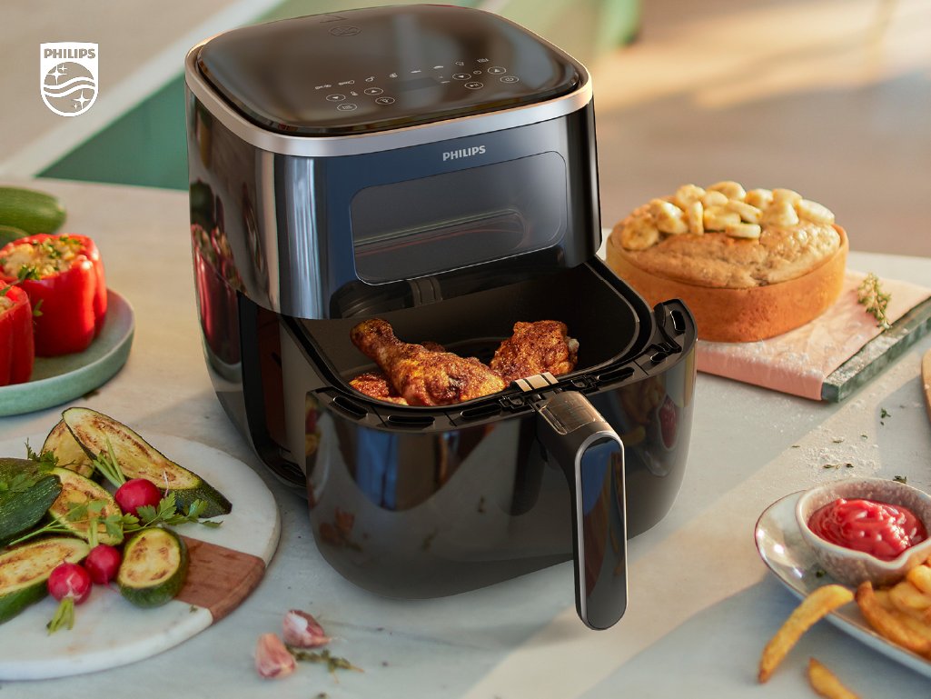 Would you like to know what all the hype is about regarding the XL See-through Window Airfryer? If so, get all the information you need here: to.philips/6019Zxe1R #PhilipsHomeLiving #PhilipsAirfryer #CookingMadeEasy