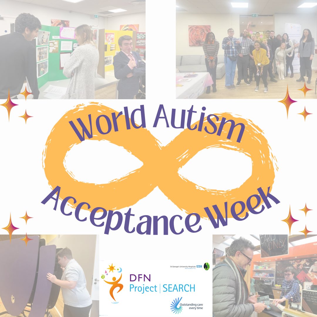 Happy World Autism Acceptance Week, remember no two Autistic people are the same, it is a spectrum for a reason! 

@dfnsearch @cricketgreensch @StGeorgesTrust 

#Autism #Inclusionrevolution #supportedinternship #supportedemployment #diversity #equity #equality