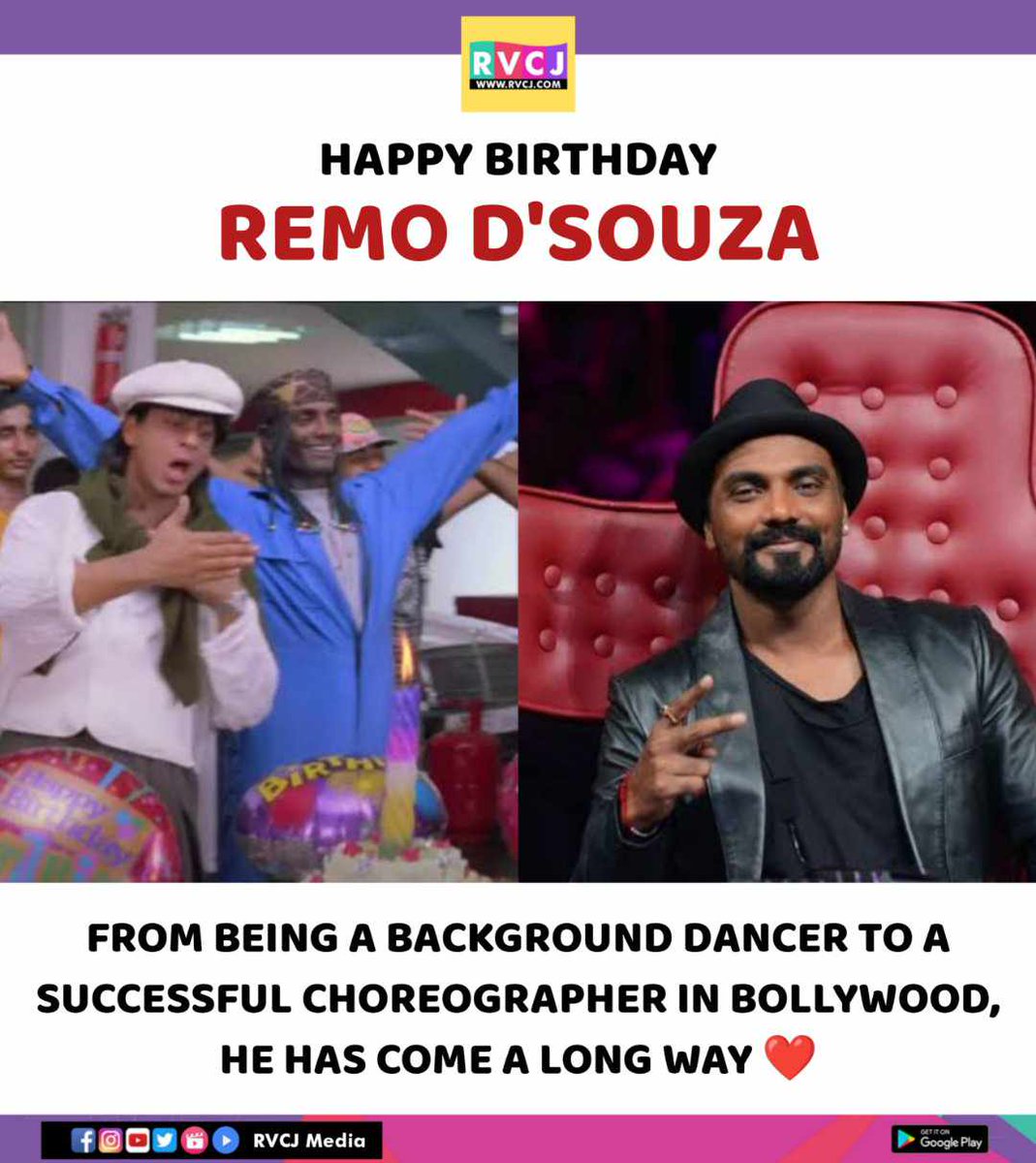 Happy Birthday Remo D'Souza

#remodsouza @remodsouza