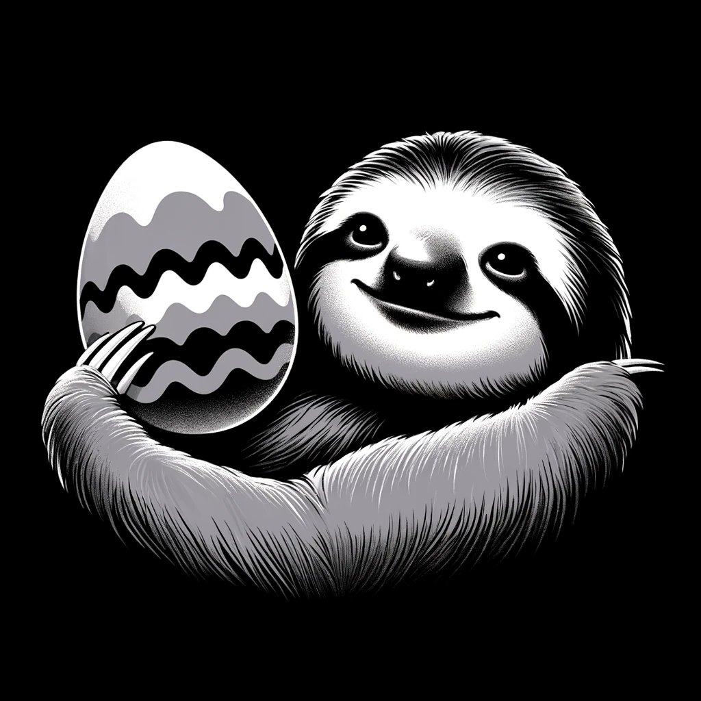 DrowzyStarknet's tweet photo. Happy Easter to you all🥚🍫

And don't forget to rest 💤🦥 https://t.co/Lqowj3rSCS