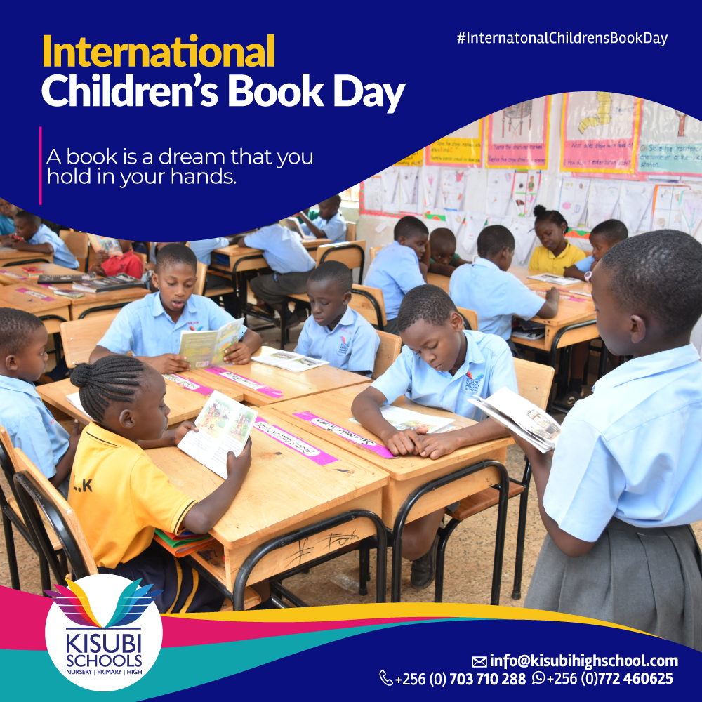 Kisubi Schools joins the world in celebrating International Children's Book Day! From our classrooms to your homes, let's cherish the power of storytelling to ignite young minds and foster a love for reading. Happy International Children's Book Day!
#ICBD2024
