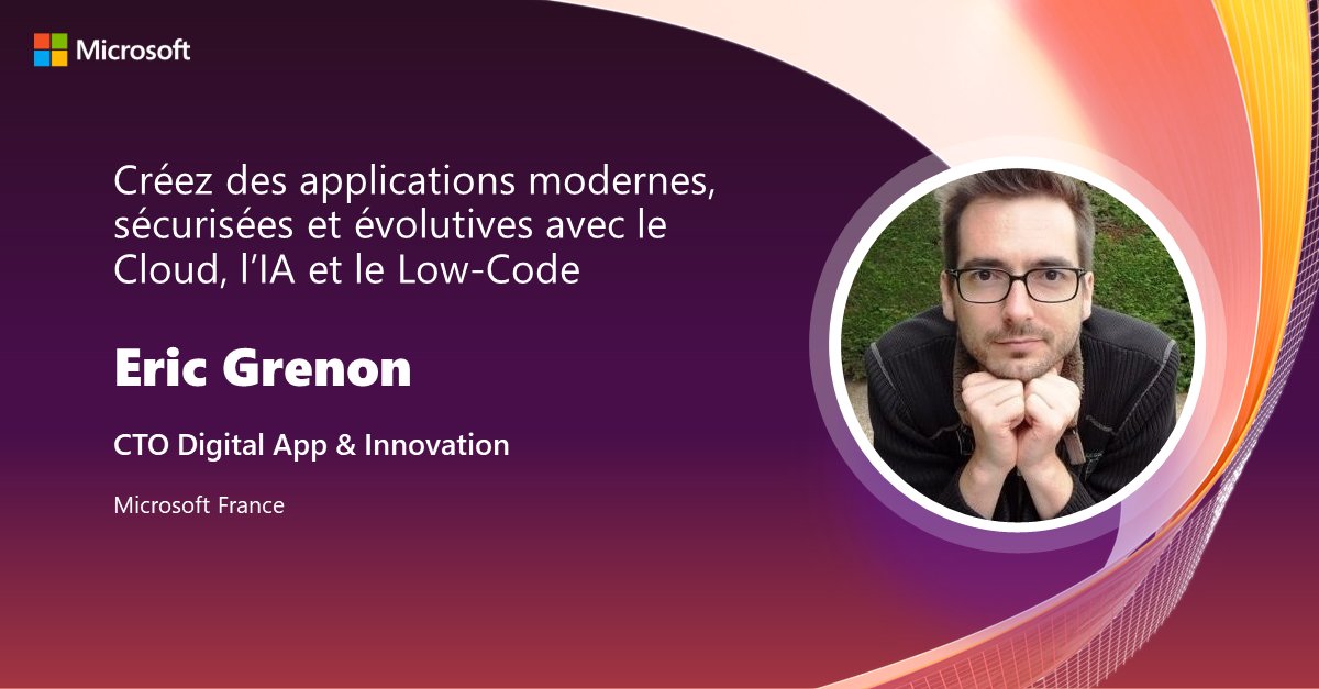 Revivez la Keynote de l'Azure InnovationI Day ! Animée par notre CTO, cette conférence inspirante offre une plongée dans l'univers des applications modernes polymorphes, du DevSecOps et de la sécurité de vos applications : msft.it/6017cUmYv