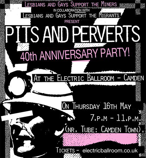 This year marks 40 years since the event and we are truly honoured to be invited to contribute to the legacy! Tickets are on sale NOW 🎟 electricballroom.co.uk/pits-and-perve… @EBallroomCamden @LGSMpride