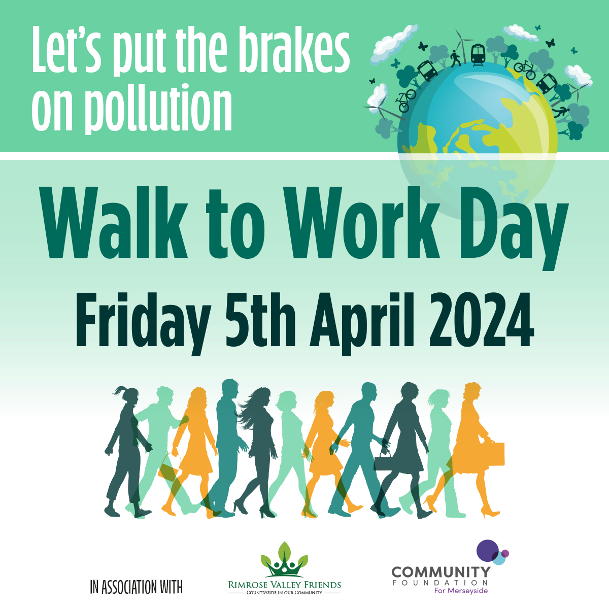 This Friday is Walk to Work Day! Obviously, this doesn't apply to everyone BUT, if you CAN walk to work, or even walk to your local bus stop or train station, please do. Leaving the car at home makes our air cleaner. Please take our quick survey👇 forms.office.com/r/ba4TzeeaPG?o…