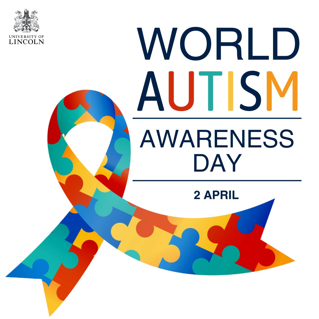 World Autism Awareness Day 🧩 Today is an opportunity to celebrate the strengths and differences of those with autism. To learn more about support at Lincoln, visit - studentservices.lincoln.ac.uk/health-and-wel… #worldautismawarenessday
