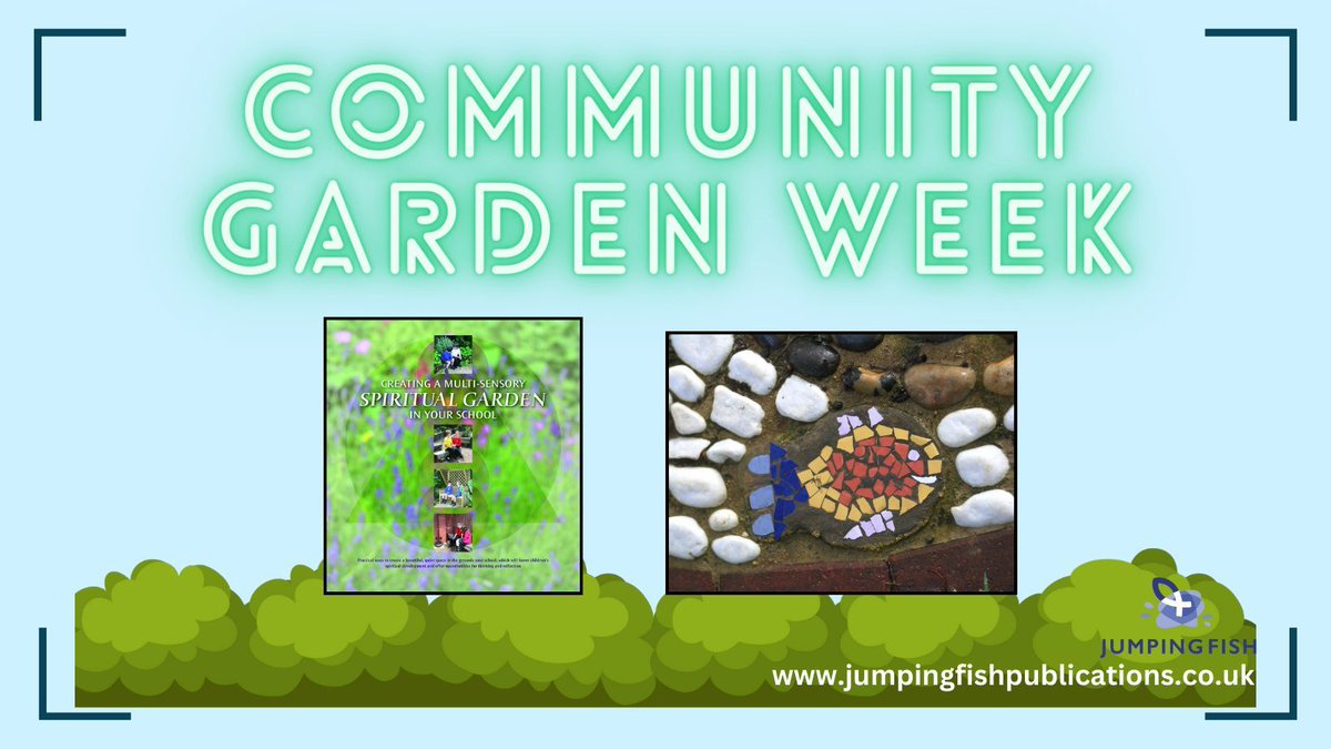JumpingFish10's tweet image. Community Garden Week 2024 celebrates the great community and school gardens across the UK and takes place from the 1st – 7th April. Our wonderful garden book gathers ideas for your outdoor space! buff.ly/3pMlRk9 @glosdiocschools @GlosDioc @BishGloucester @bptewkesbury