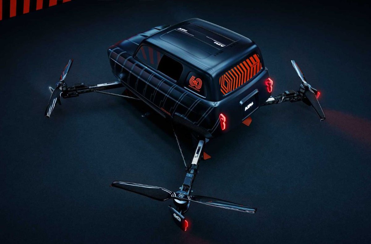 Renault built a copter in the style of the legendary 4L model from the 60s

smbx.me/uztRE

#car #autonews #automotivenews #carnews #carupdates #newcars #carlaunches #autoindustry #carindustry #carmakers #electricvehicles #hybridvehicles #conceptcars #auto #carnews4u